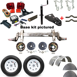 3,500 lbs. Torsion Brake Axle Trailer Kit (15" wheels)
