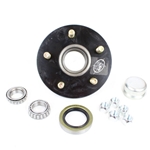 TruRyde® BT9 5-4.5" Trailer Hub with Parts for a 2,000 lbs. Trailer Axle - BT1229E