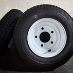 4.80X8 Five Lug Wheel and Tire - C150844