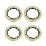 Four pack of TruRyde® Double Lip Seals for 5,200 lbs. to 7,000 lbs. Trailer Axles with 2 1/4" ID - 42385DLX4