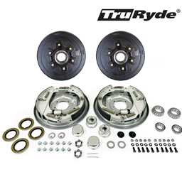 6-5.5" Bolt Circle 5,200 lbs. TruRyde® Trailer Axle Hydraulic Brake Kit - BK13HYD-IPS