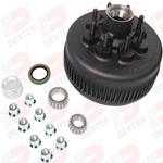 Dexter® 8,000 lbs. Grease Hub and Drum 5/8" Studs with Parts and Flange Nuts - K08-285-97