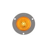 FLEET Count™ 2" Flange Mount Amber LED Marker/Clearance Light - MCL56AFBK