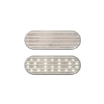 6" Oval Sealed Clear DOT LED Back-Up Light 27-LED - BUL22CBK