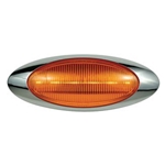 Millennium Series 9” Sealed LED Light Amber - 00212135P