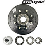 TruRyde® 8-6.5" Bolt Circle 9/16" Trailer Hub/Drum with Parts for a 8,000 lbs. Trailer Axle - RVD8K865916