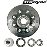 TruRyde® 8-6.5" Bolt Circle 5/8" Trailer Hub/Drum with Parts for a 8,000 lbs. Trailer Axle - RVD8K865580