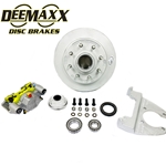 DeeMaxx® 8,000 lbs. Disc Brake Kit with 9/16" Studs for One Wheel with Maxx Coating Caliper - DM8KMAXX916