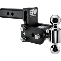 2" Tow & Stow Adjustable Trailer Hitch Ball Mount 3" Drop (1-7/8" x 2") - TS10035B