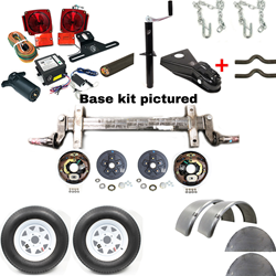 3,500 lb. Electric Brake Dexter® Torflex® Torsion Axle Trailer Kit