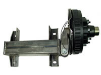 5,200 lb. Torsion Half Axles with 6-5.5" Bolt Circle with Electric Brakes - FR5200B13HLB3