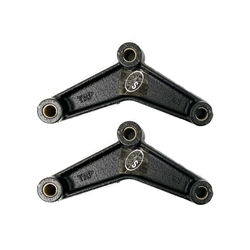 Pair of TruRyde® EQ-E1 Triangular Equalizers for Double Eye Leaf Springs
