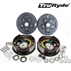 5-4.5" Bolt Circle 3,500 lbs. TruRyde® Trailer Axle Electric Brake Kit