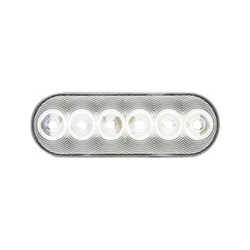 FLEET Count™ 6” Oval Sealed DOT LED Back-Up Light - BUL12CBK