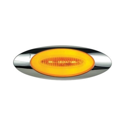 Panelite ®  Millennium Series ®  6.5” Sealed  LED Marker/Clearance Light Amber  - 11212335P