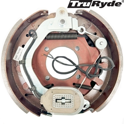 TruRyde® 8K 12 1/4"X3 3/8" Left Hand Self-Adjusting Electric Brake Assemblies- BK8KE01